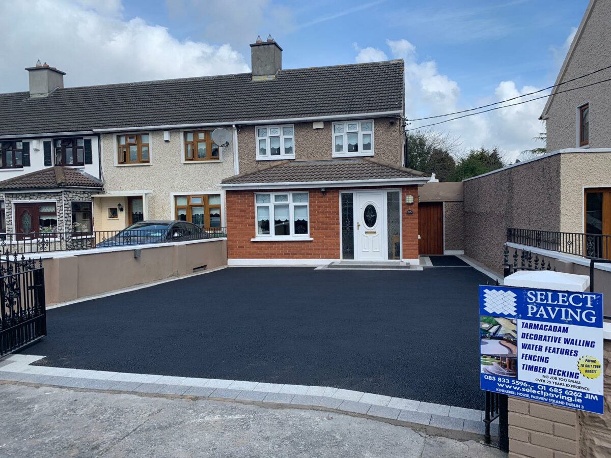New Tarmac Driveway Installation in Dublin