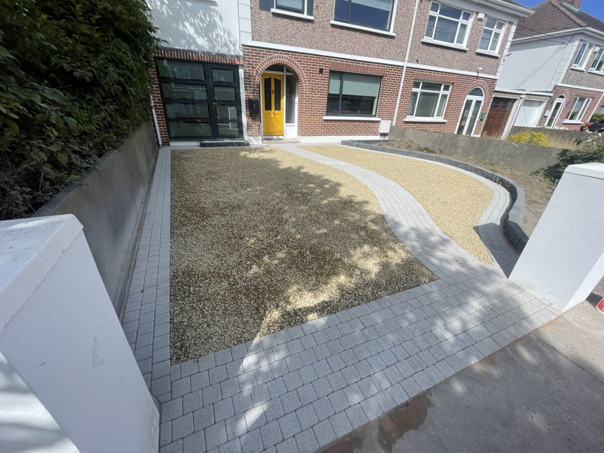 New Driveway and Patio Installation in Raheny, Dublin