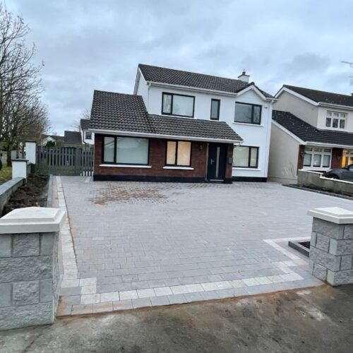 Corrib Paved Driveway and Newgrange Granite Slabbed Patio in Dunshaughlin,&hellip;