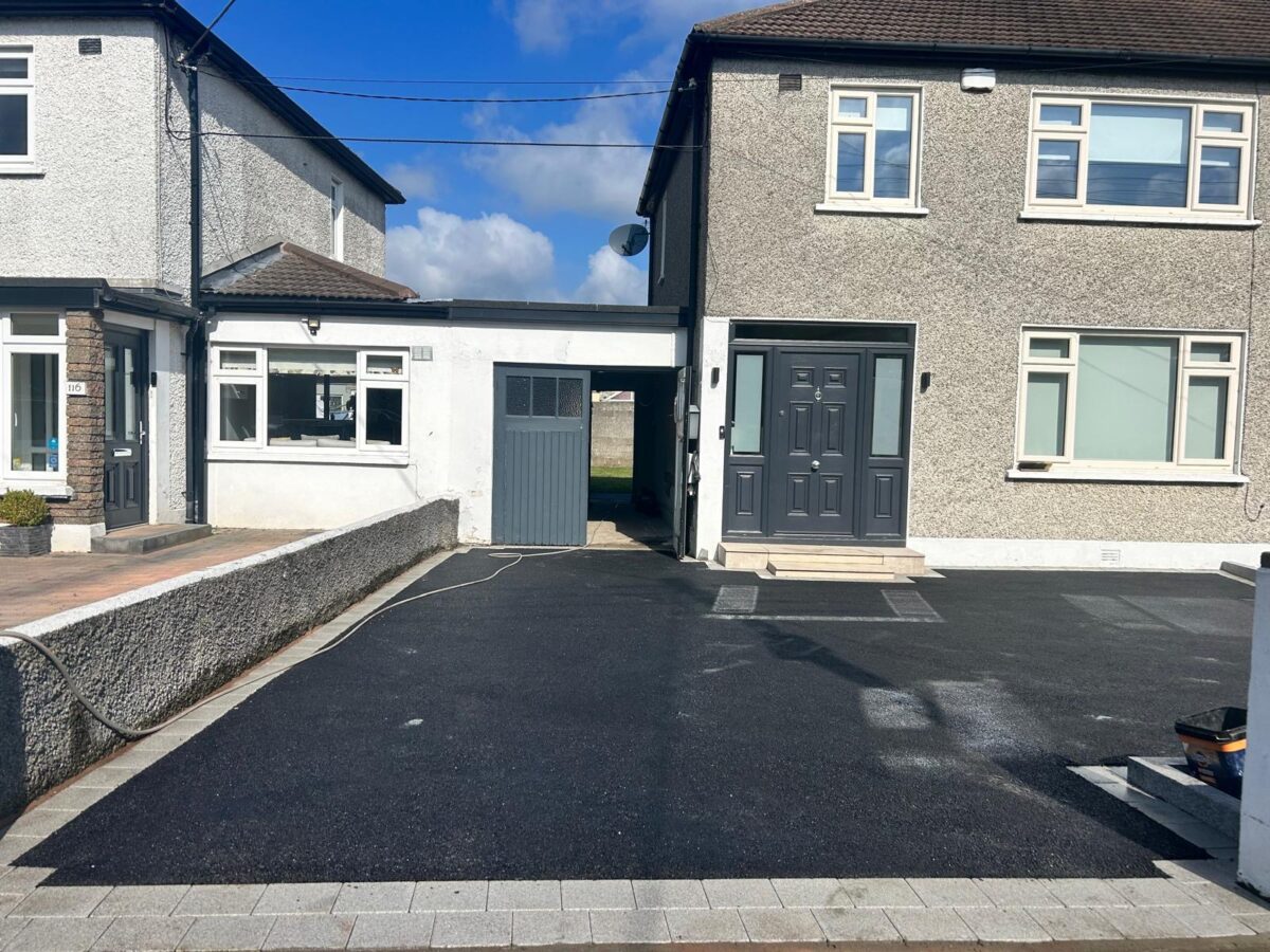 Tarmac Driveway with Paved Apron and Border in Kimmage, Dublin