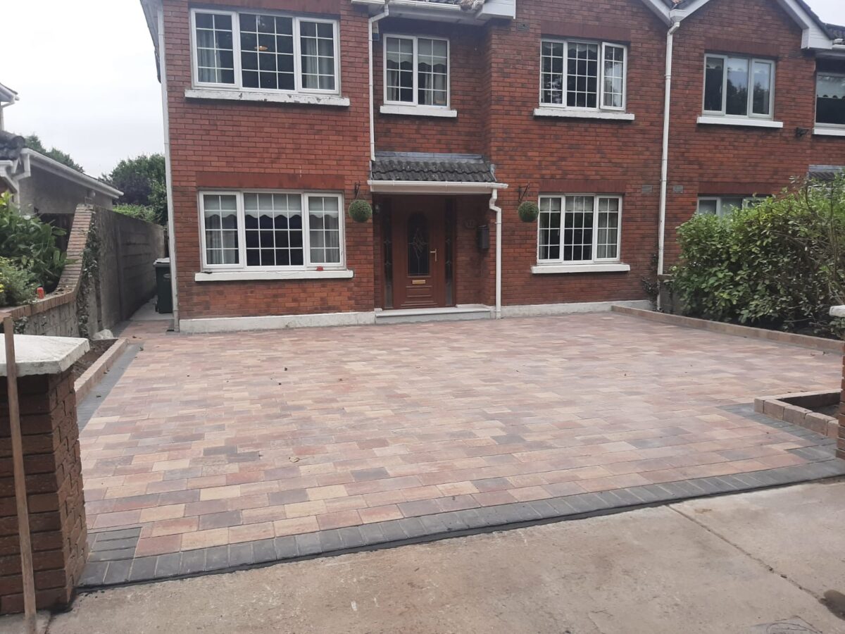 Driveway with Corrib Paving in Kilcock, Co. Kildare