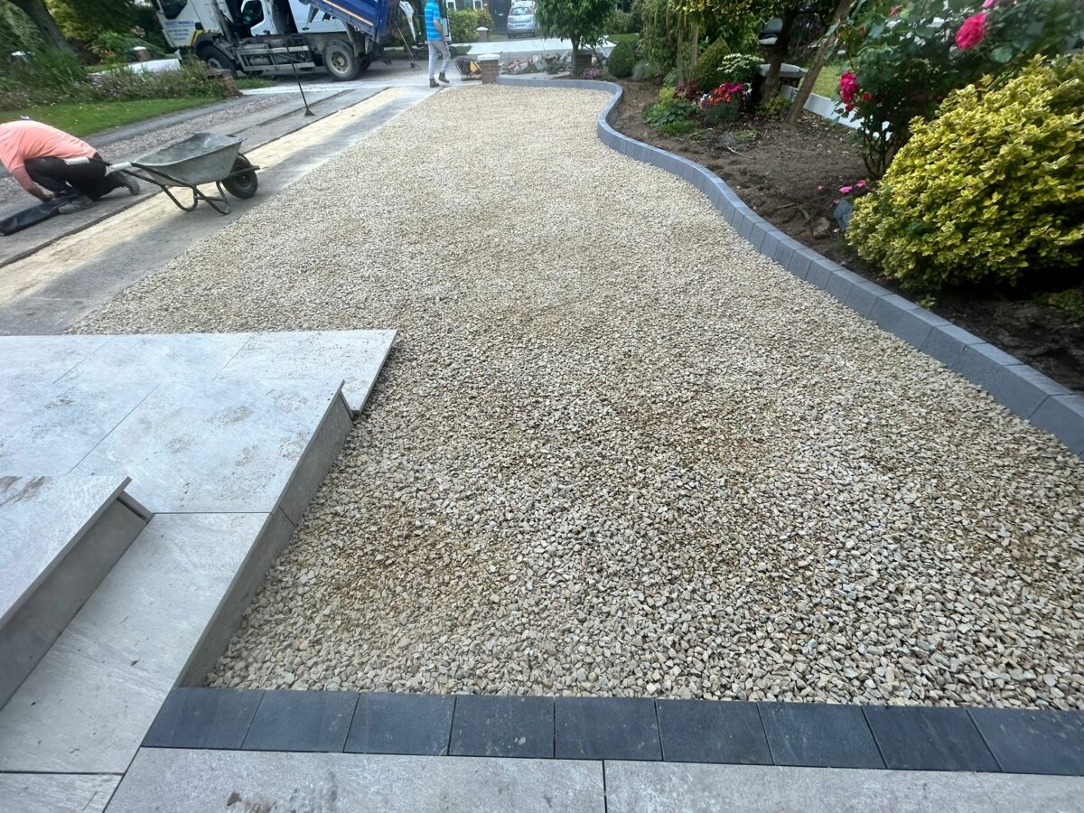 Gravelled Driveway in Dunboyne, Co. Meath