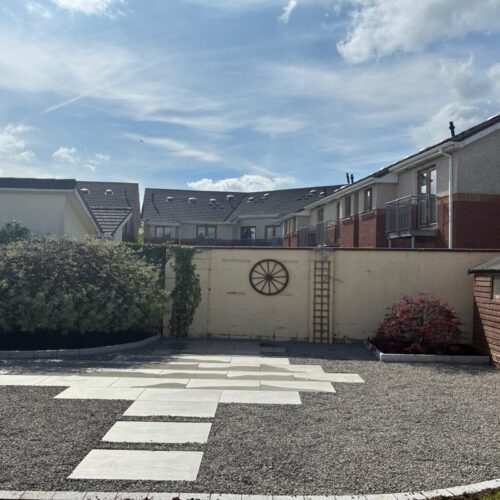 Porcelain Patio with Gravelled Area in Kilcock, Co. Kildare