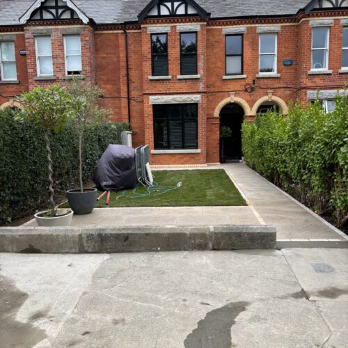 Front Garden Transformation in Ballsbridge, Dublin