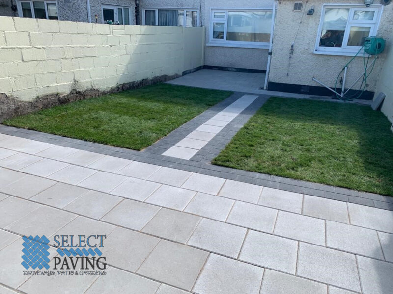 Patio, Pathway and Lawn Installation in Donaghmede, Dublin