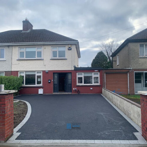 Tarmac Driveway with Cobbled Borderline in Walkinstown, Dublin