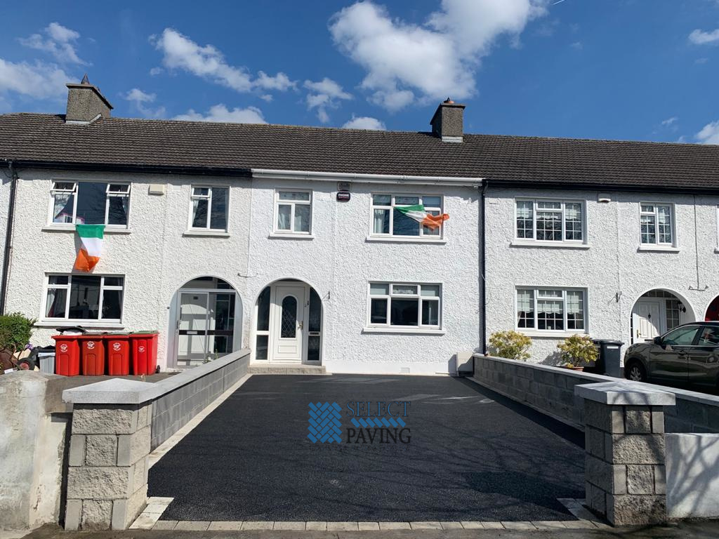 Tarmac Driveway with Granite Border and Doorstep in Swords, Dublin
