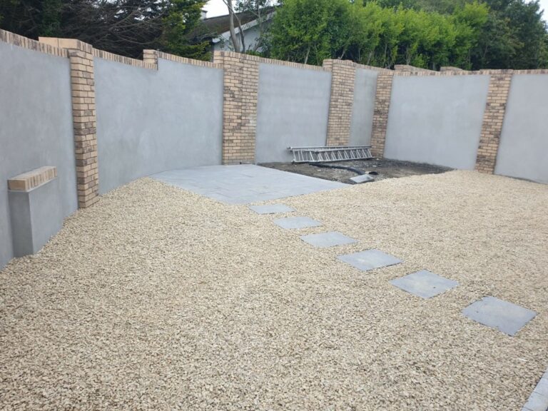 Flags & Gravel Patio and Driveway in Howth, Dublin