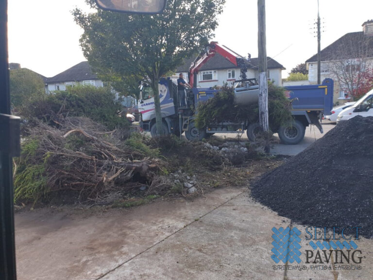 Gravel Driveway with a Paved Footpath in Blanchardstown, Dublin