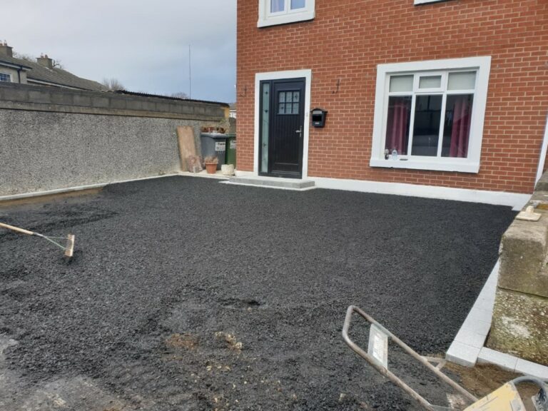 New Asphalt Driveway with Cobbled Border in Ballybrack, Dublin